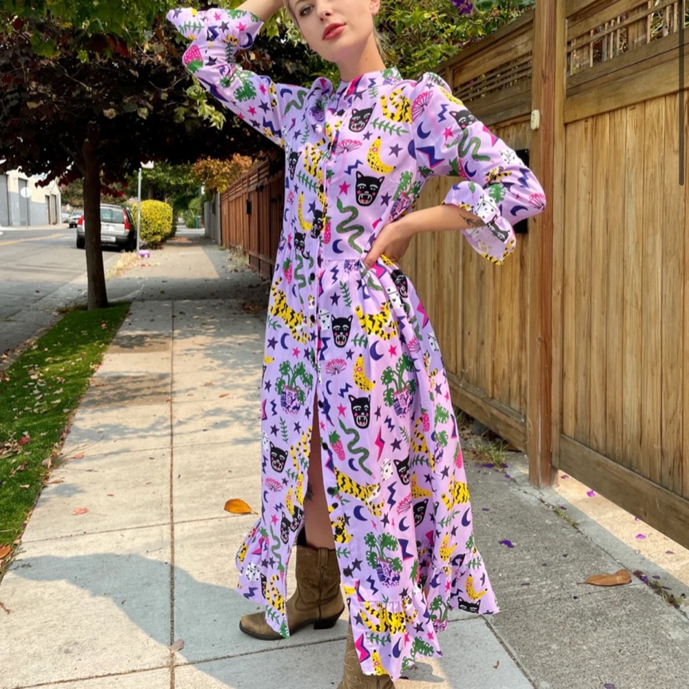 NWT Nooworks Olive Dress in Hastings